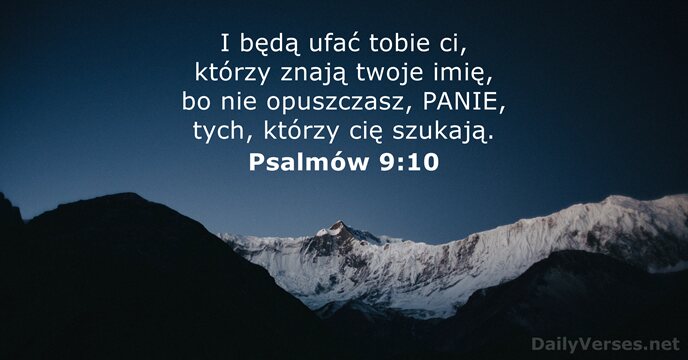 Psalmów 9:10