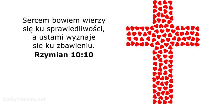 Rzymian 10:10