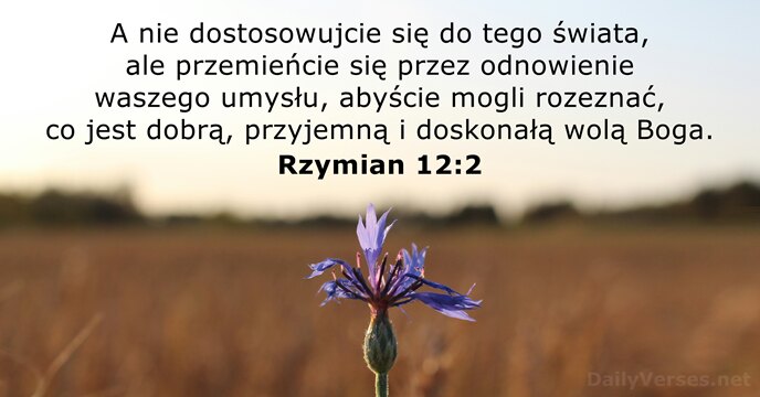 Rzymian 12:2