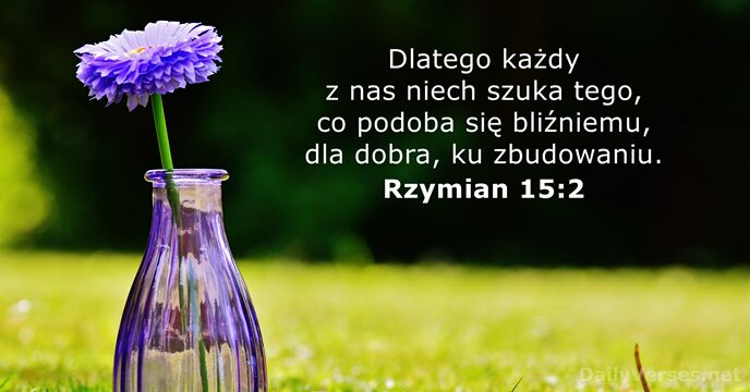 Rzymian 15:2