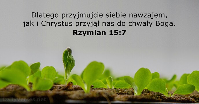 Rzymian 15:7