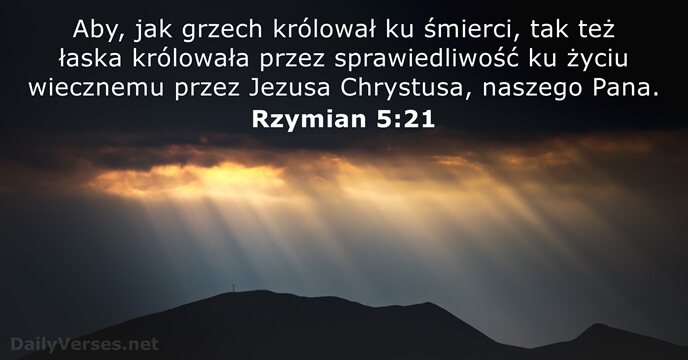 Rzymian 5:21