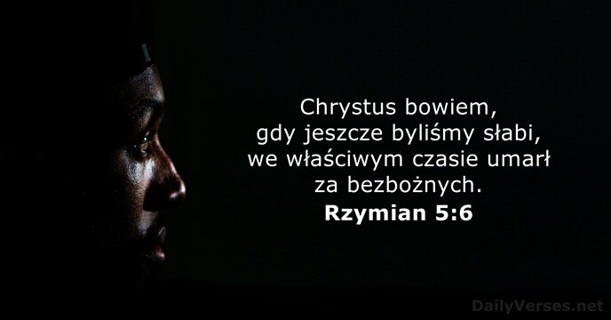 Rzymian 5:6