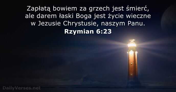 Rzymian 6:23