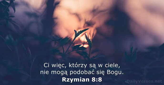 Rzymian 8:8