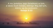 Dzieje 5:32