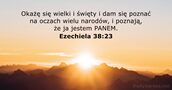 Ezechiela 38:23
