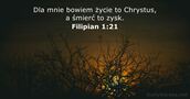 Filipian 1:21