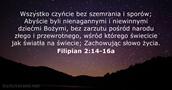 Filipian 2:14-16a