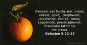 Galacjan 5:22-23