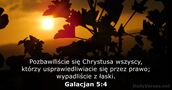 Galacjan 5:4