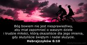 Hebrajczyków 6:10