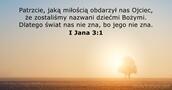 I Jana 3:1