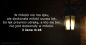 I Jana 4:18