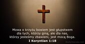 I Koryntian 1:18