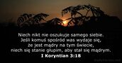 I Koryntian 3:18