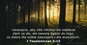 I Tesaloniczan 5:15