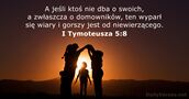 I Tymoteusza 5:8
