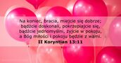 II Koryntian 13:11