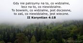 II Koryntian 4:18