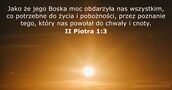II Piotra 1:3