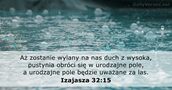 Izajasza 32:15