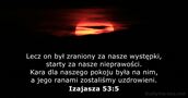 Izajasza 53:5