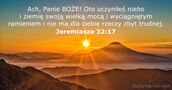 Jeremiasza 32:17