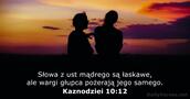 Kaznodziei 10:12