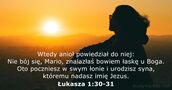 Łukasza 1:30-31