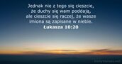 Łukasza 10:20