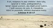 Łukasza 9:16-17