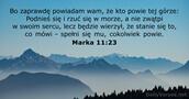 Marka 11:23
