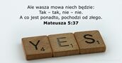 Mateusza 5:37