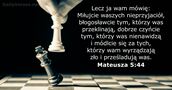 Mateusza 5:44