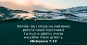 Micheasza 7:19