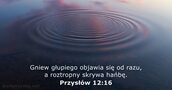 Przysłów 12:16