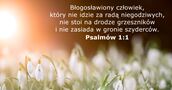Psalmów 1:1
