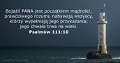 Psalmów 111:10
