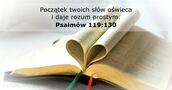 Psalmów 119:130