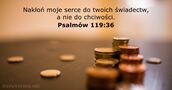 Psalmów 119:36
