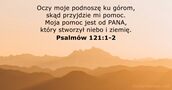 Psalmów 121:1-2