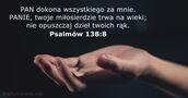 Psalmów 138:8