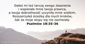 Psalmów 18:35-36