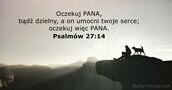 Psalmów 27:14