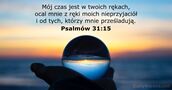 Psalmów 31:15