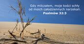 Psalmów 32:3