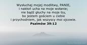 Psalmów 39:12