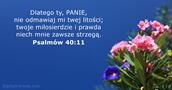 Psalmów 40:11