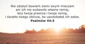 Psalmów 44:3